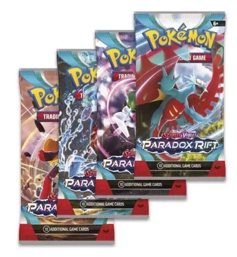 Pokemon Company Pokemon TCG: Scarlet & Violet 4 Paradox Rift Trading Card Games Earthlets