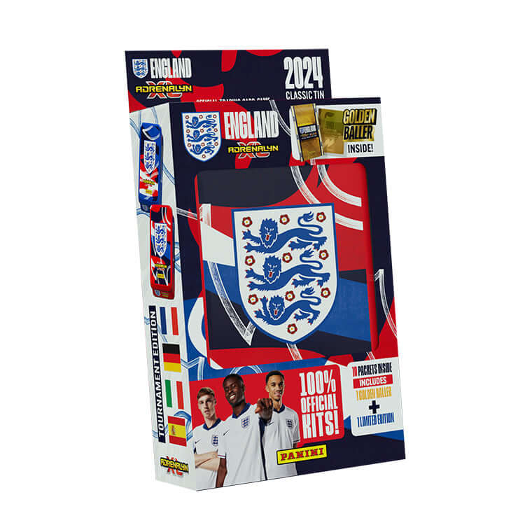 Oficjalne karty kolekcjonerskie England Adrenalyn XL 2024 w edycji turniejowej
