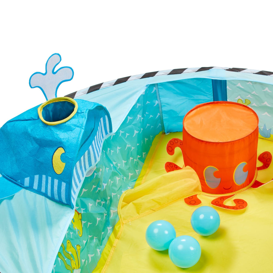 Kid Active Undersea Pop-Up Wyrzutnia sensorycznych piłek dla dzieci