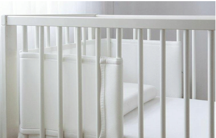 Ochraniacz do łóżeczka dziecięcego o połowie długości - 180 cm x 30 cm