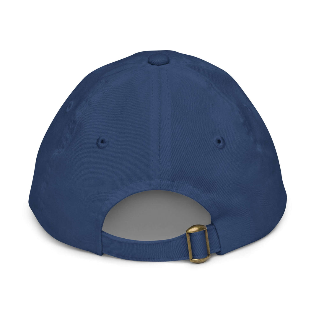 Back view of AFK youth baseball cap showcasing its adjustable strap and breathable design.
