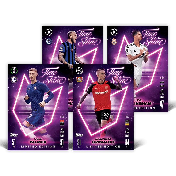 Match Attax: 24/25 Mega Tin „Time To Shine” (pojedyncza puszka)