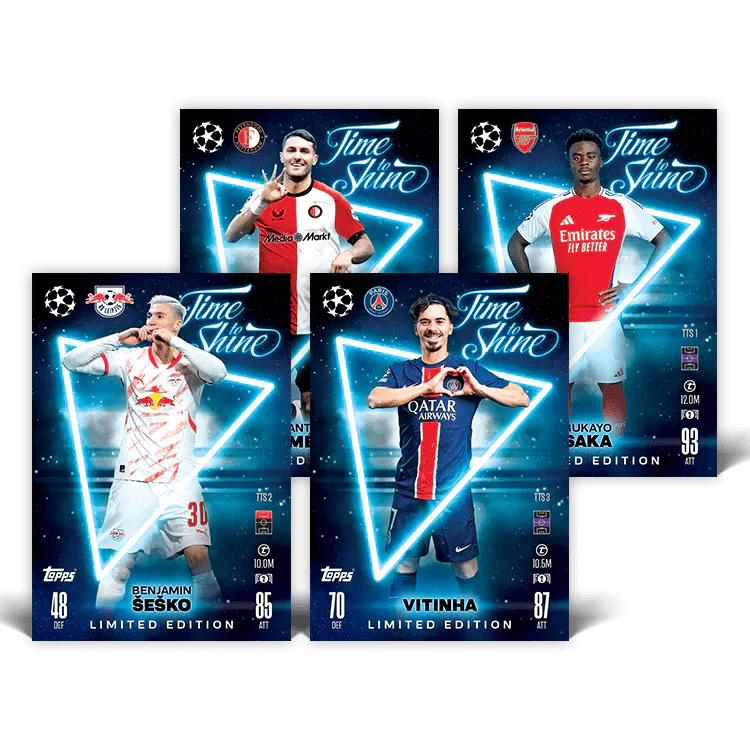 Match Attax: 24/25 Mega Tin „Time To Shine” (pojedyncza puszka)