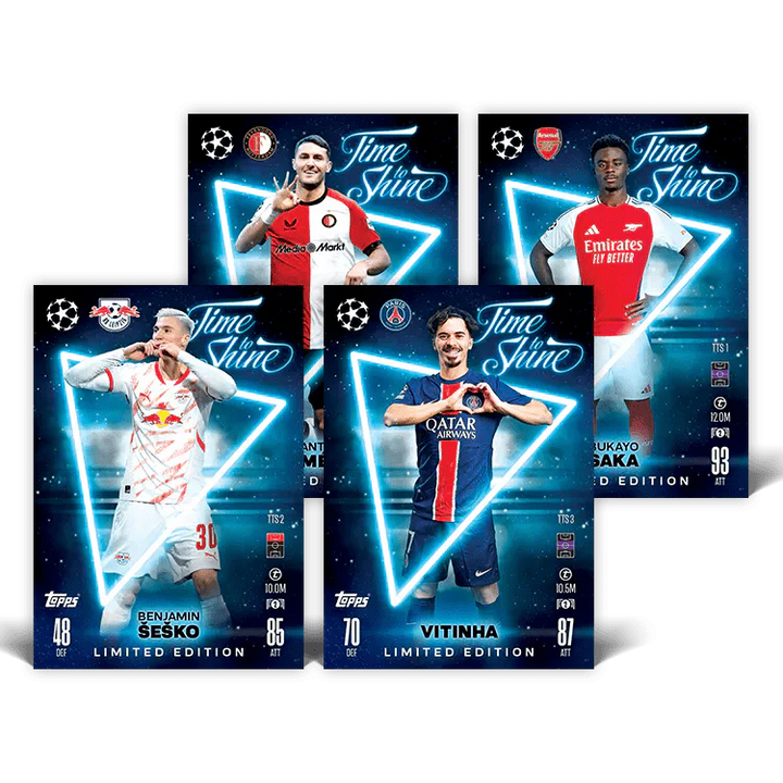 Match Attax: 24/25 Mega Tin „Time To Shine” (pojedyncza puszka)