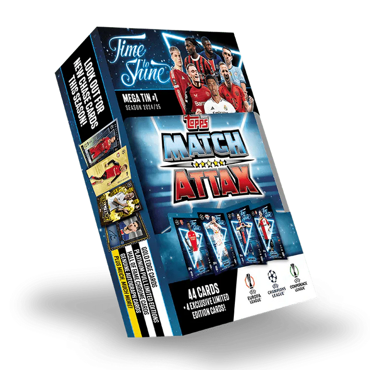 Match Attax: 24/25 Mega Tin „Time To Shine” (pojedyncza puszka)