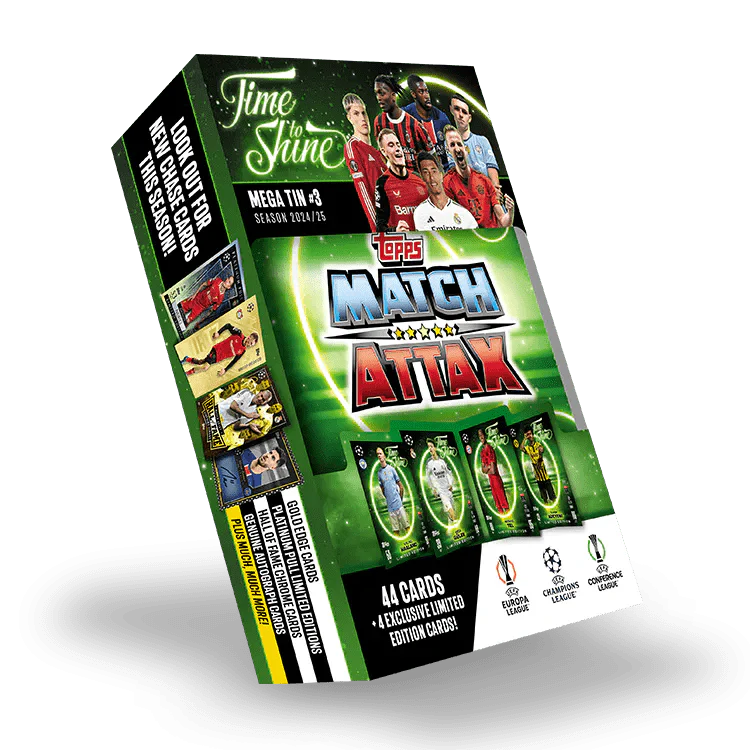 Match Attax: 24/25 Mega Tin „Time To Shine” (pojedyncza puszka)