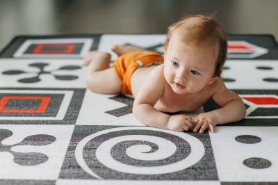 Activity Playmat - Shapes and Farm | Earthlets.com