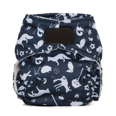 Baba + Boo| Newborn Reusable Nappy - Prints | Earthlets.com |  | reusable nappies all in one nappies