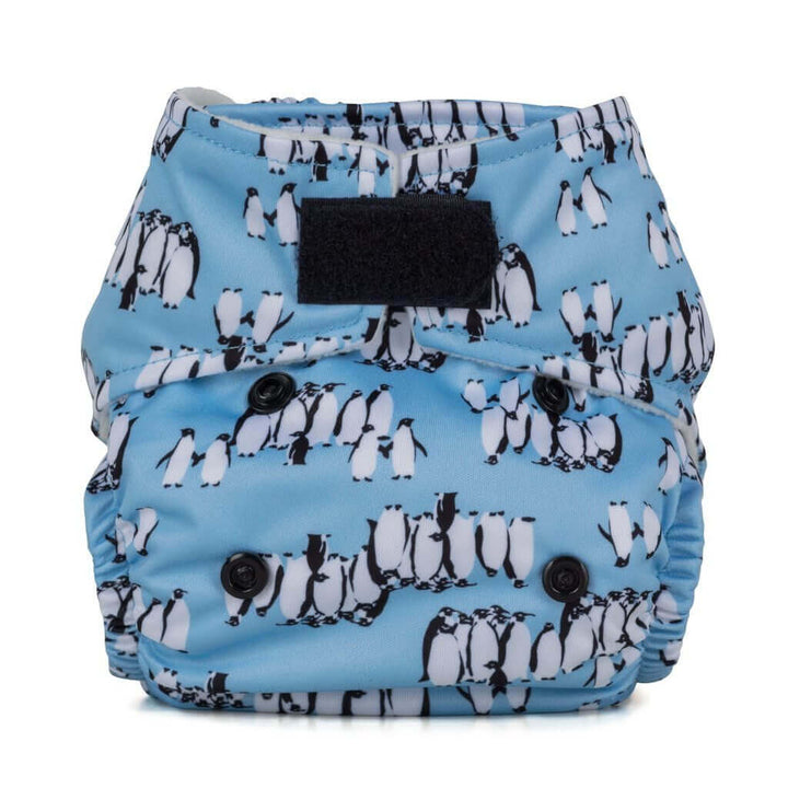 Baba + Boo Newborn Reusable Nappy - Prints Colour: Pebbles reusable nappies all in one nappies Earthlets