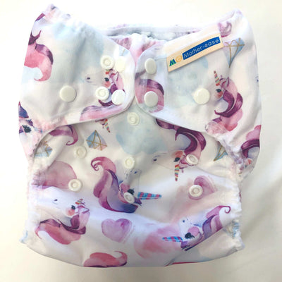Mother-ease Wizard Uno Stay Dry Nappy - One size Colour: Dream reusable nappies all in one nappies Earthlets