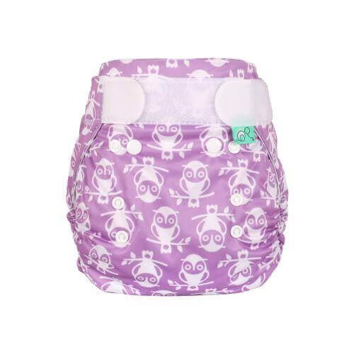 Tots Bots Bamboozle Nappy Wrap Colour: Above the Clouds Size: Size 1 (6-18lbs) reusable nappies Earthlets