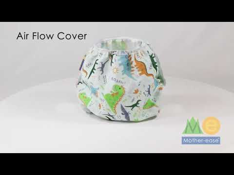 Mother-ease Air Flow Cover Wetlands Colour: Wetlands size: S reusable nappies Earthlets