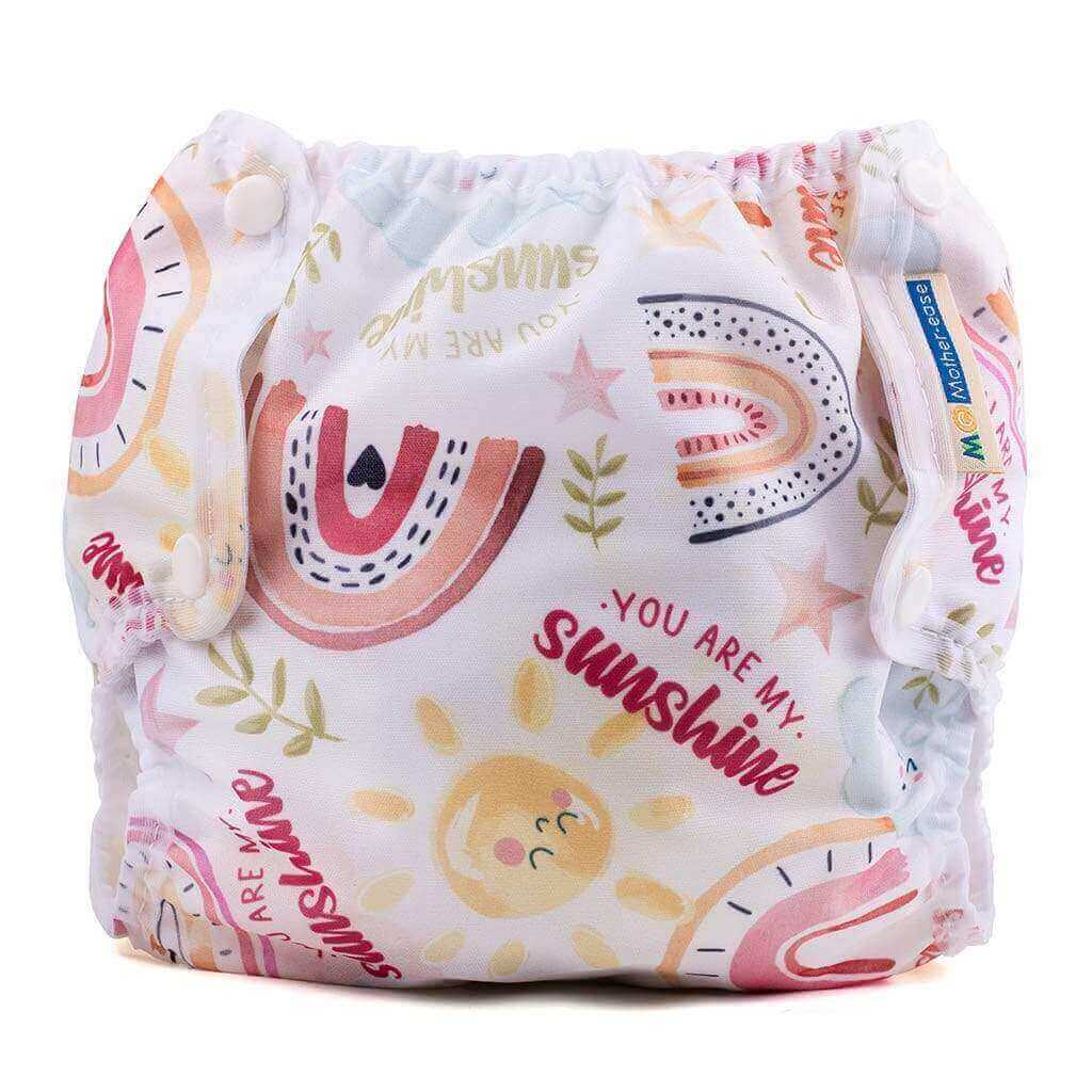 Mother-ease Air Flow Cover Sunshine Colour: Sunshine size: XS reusable nappies Earthlets