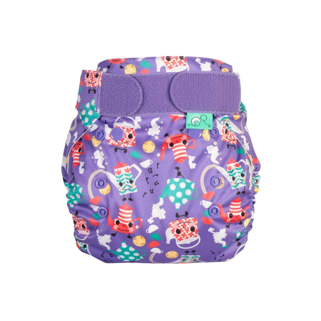 Tots Bots Bamboozle Nappy Wrap Colour: Above the Clouds Size: Size 1 (6-18lbs) reusable nappies Earthlets